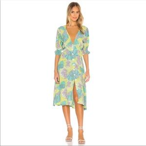 Faithfull The Brand Rafa midi dress Anthropologie